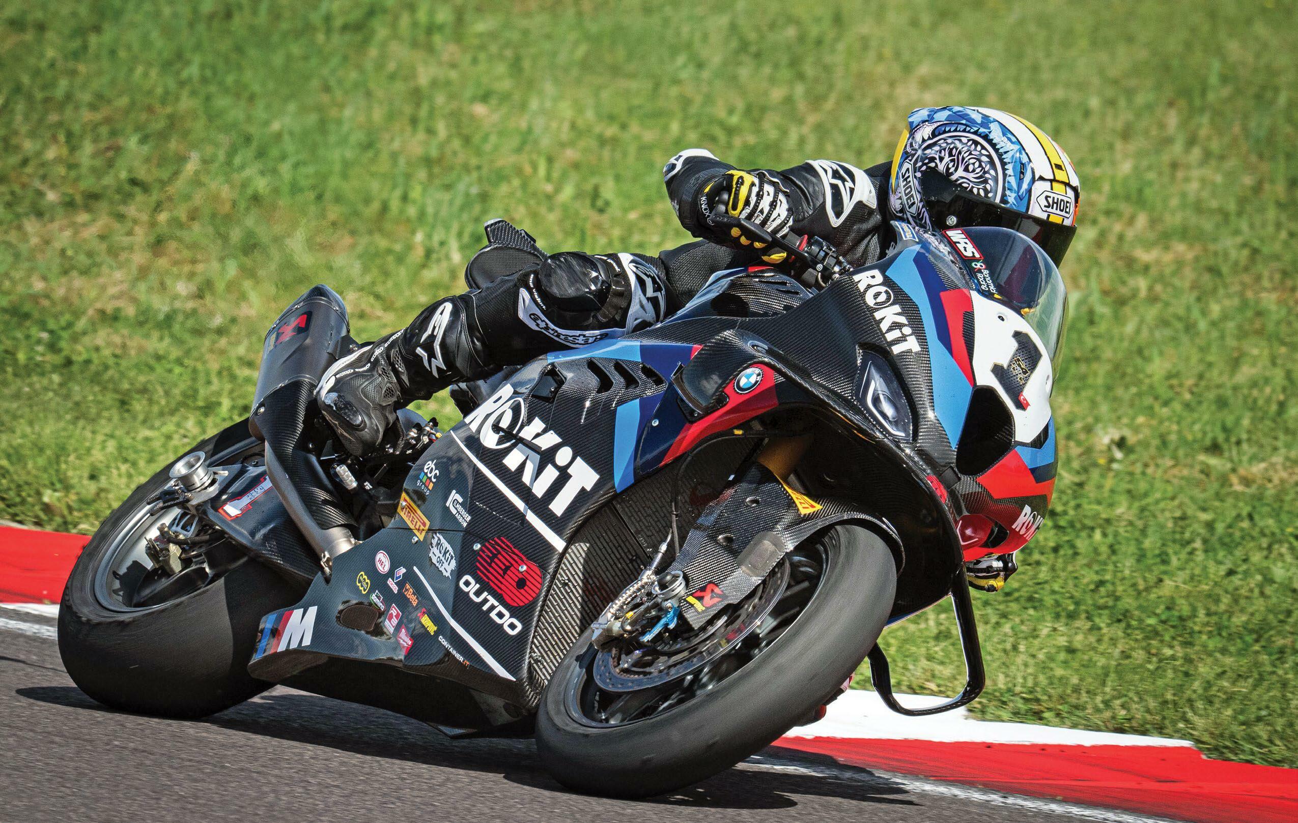 Riding Toprak Razgatlioglu's WSBK M 1000 RR